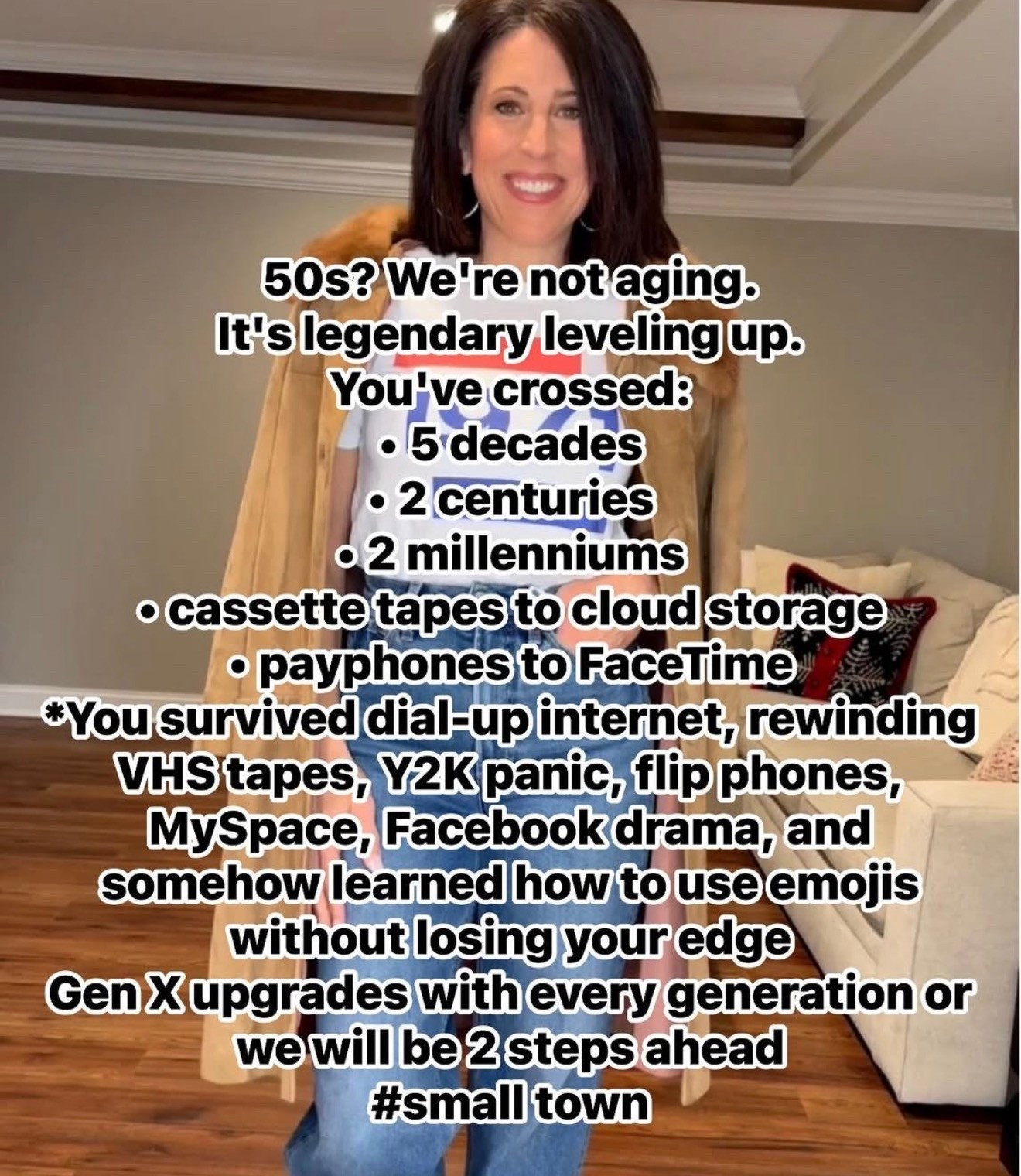 50s! no words necessary, this speaks for itself! 
Born in the 70s grew up in the 80s off to the real world in the 90s! 

#cassette #CDS #vinylrecords #flipphone #top40hits #CaseyKasem #Iowa #smalltownbigfun

#LTKvlog #LTKU #LTKdayinmylife