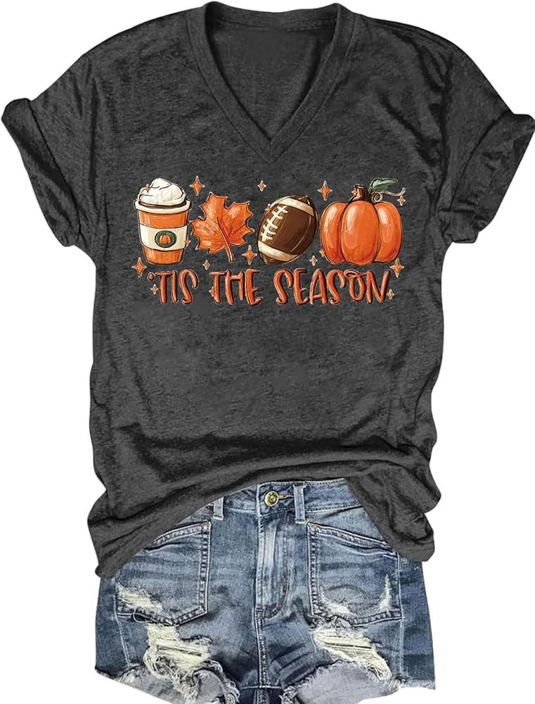 Women's T-Shirts V-Neck Dragonfly Tee Cute Summer Graphic Shirts Vintage Boho Flowers Short Sleev... | Amazon (US)