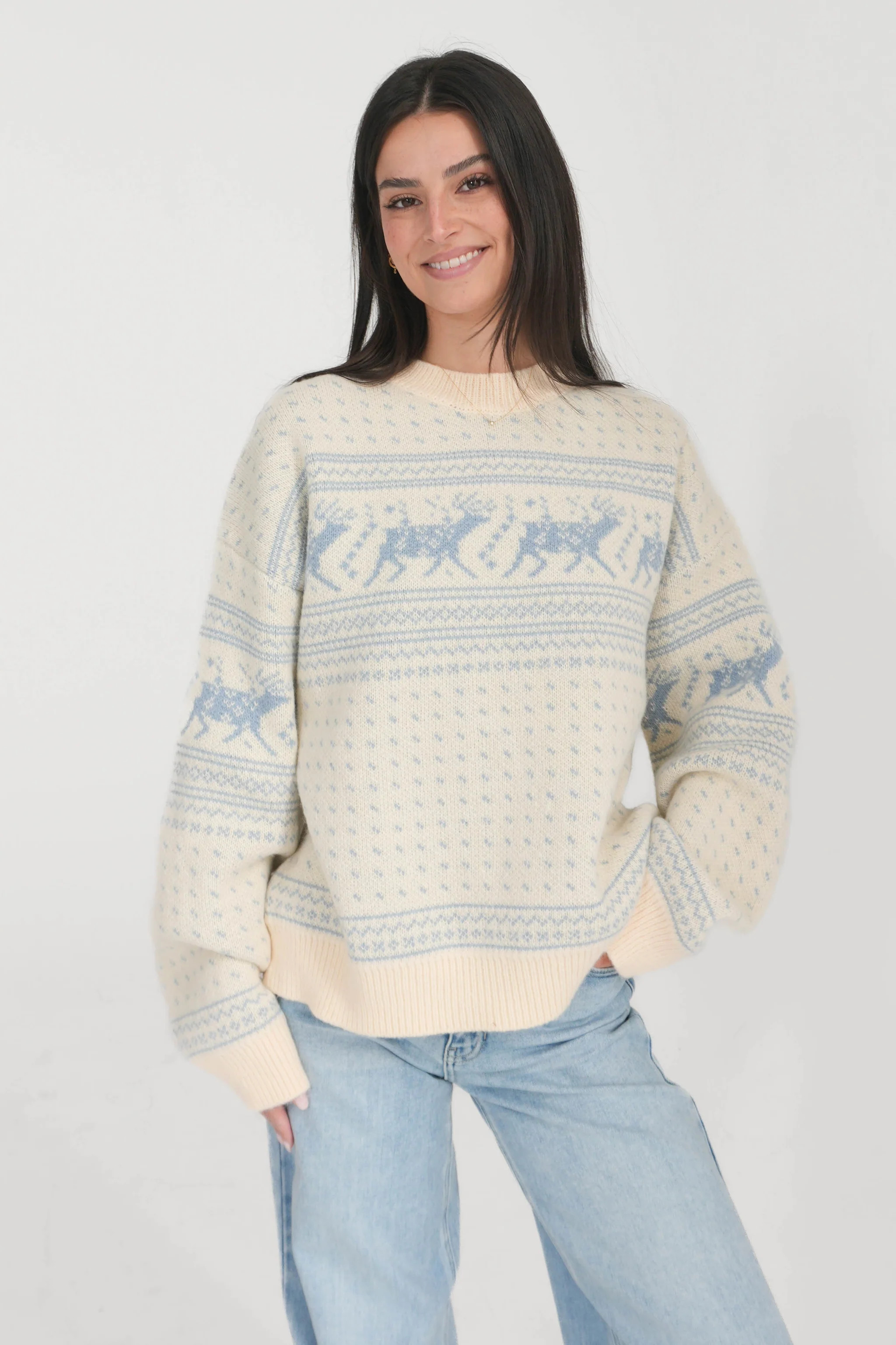 Snow Day Sweater | Grey Bandit