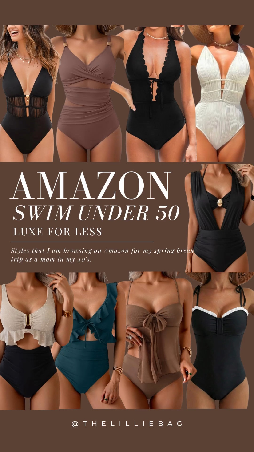 Swim under $50 from Amazon! 

Resort wear. Spring break. Swimsuits. 

#LTKSwim #LTKootd #LTKSeasonal