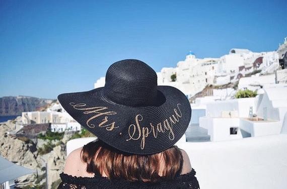 Custom Mrs Hat - Sequin Sun Hat - Bride Hat - Beach hat - Custom floppy hat - Bride to be hat - B... | Etsy (US)