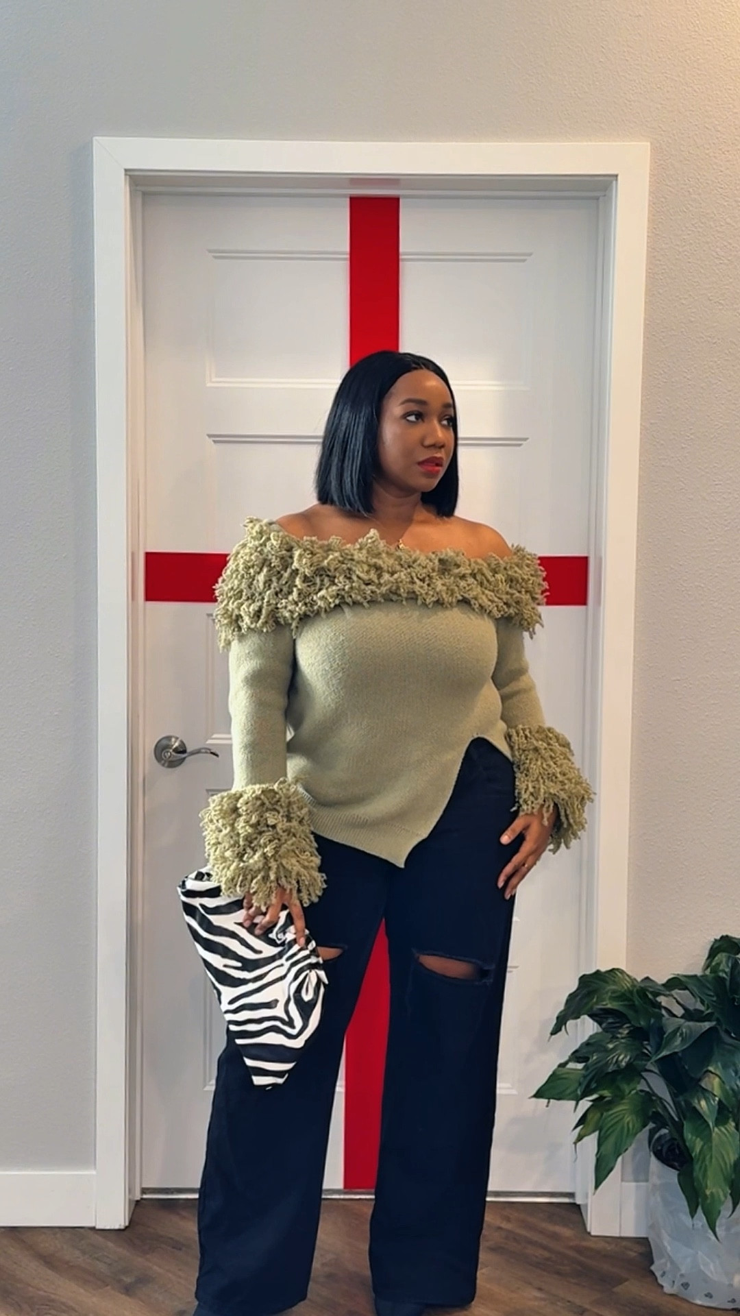 Casual Christmas outfit perfect for easy going gatherings. An off shoulder sweater adds a touch of elegance and class to your outfit. The red lip pulls the look together.
Jeans: XL
Top: L
All outfit details have been linked.

#LTKootd #LTKgrwm #LTKPlusSize