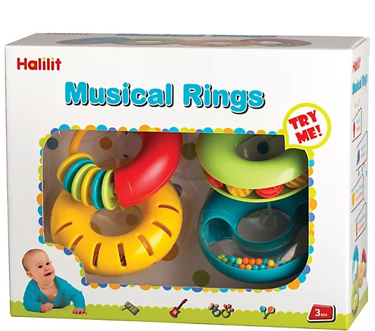 Edushape Musical Play Rings - QVC.com | QVC