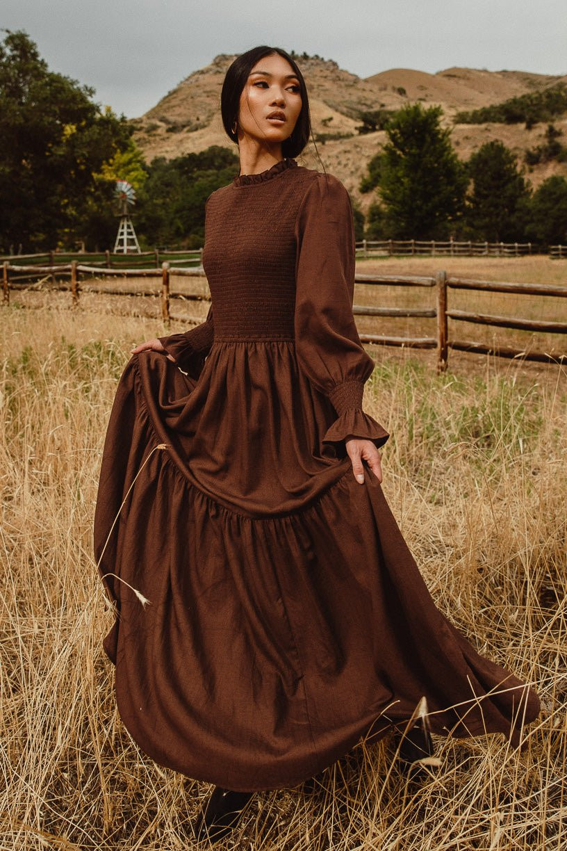 Leena Dress in Java - FINAL SALE | Ivy City Co