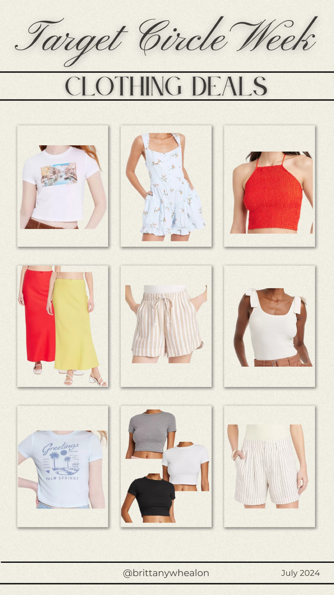 Target Circle Week clothing deals

#LTKSummerSales #LTKSaleAlert #LTKStyleTip