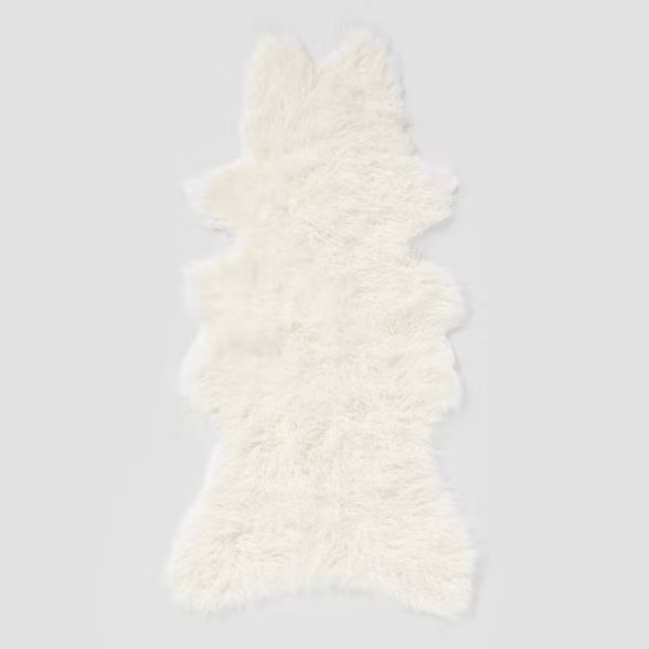 Faux Fur Sheepskin Throw Blanket - Threshold™ | Target