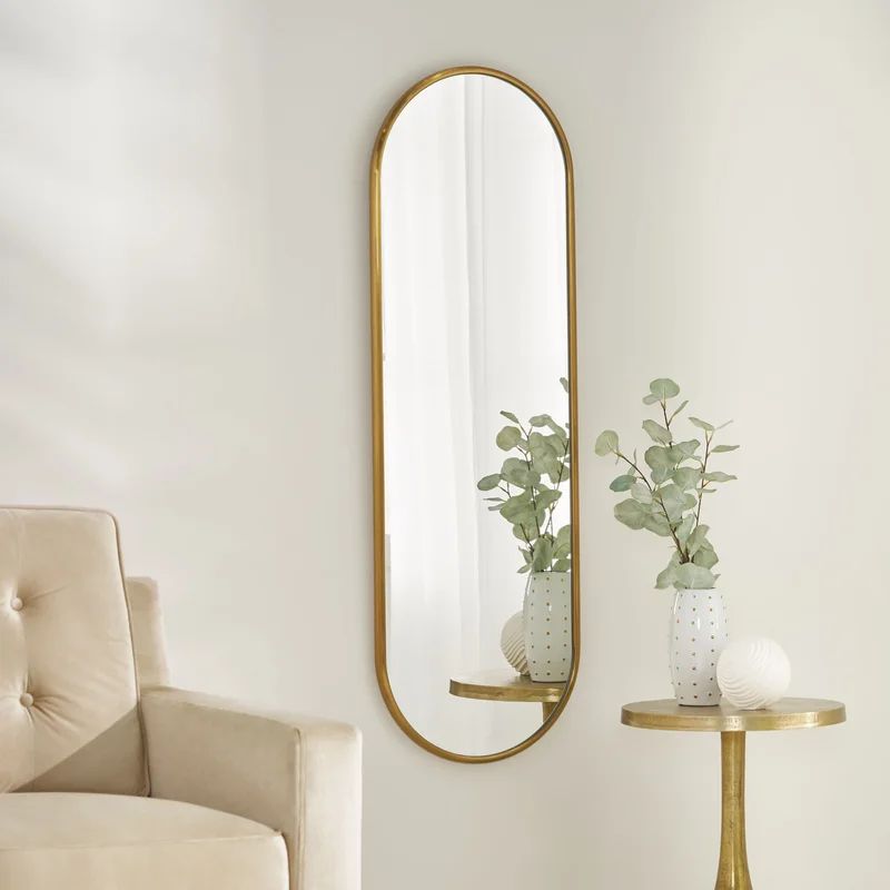 Billijo Oval Metal Wall Mirror | Wayfair North America
