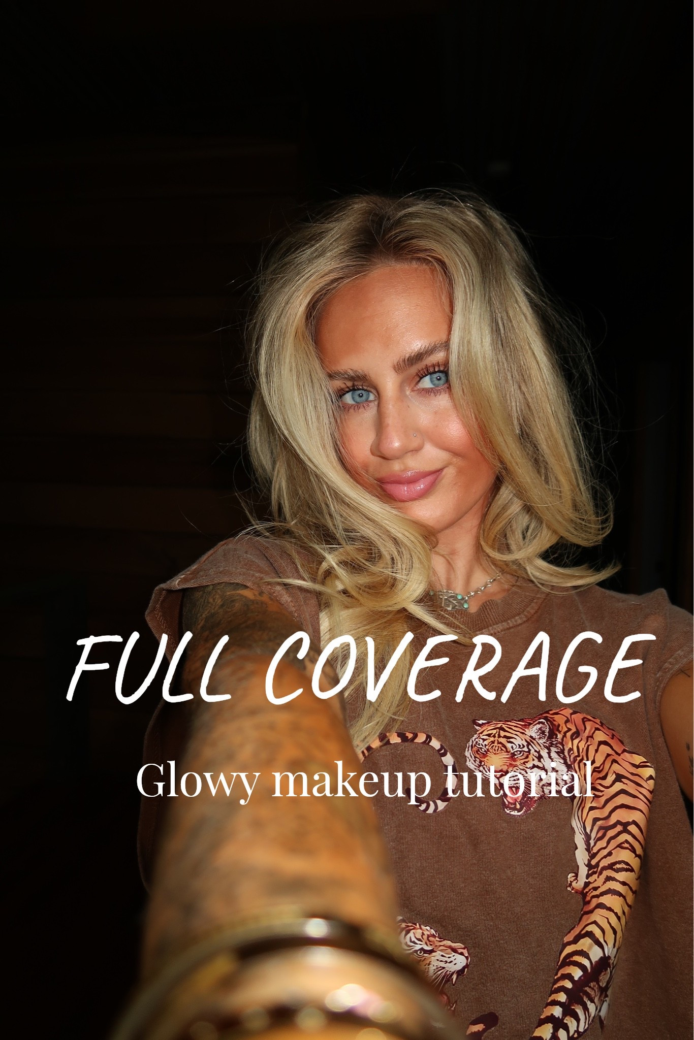 The most perfect, acne safe, glowy makeup routine!!