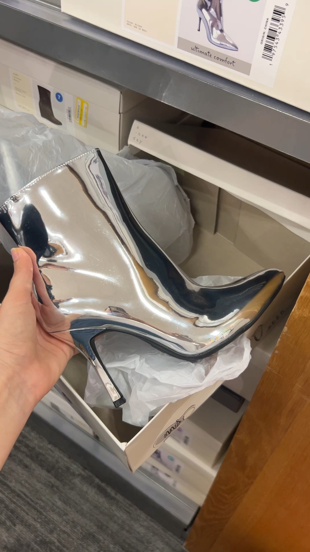 I love these boots for the holidays!
Trending | metallic | boots | target 

#LTKfindsunder50 #LTKHoliday #LTKshoecrush