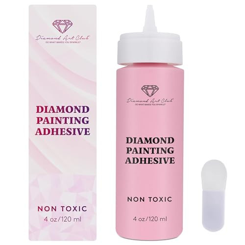 DIAMOND ART CLUB Diamond Painting Adhesive, Diamond Art Accessories and Tools, 4 Ounces | Amazon (US)