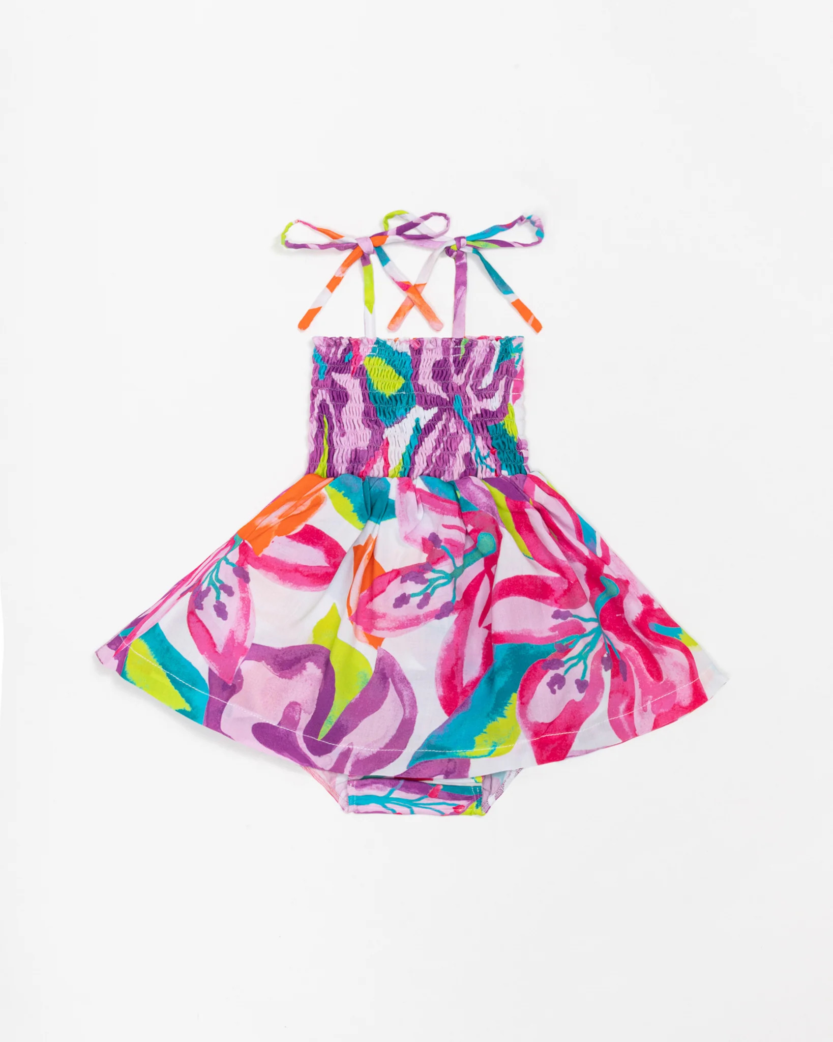 The Kona - Girls Bubble Romper | Kenny Flowers