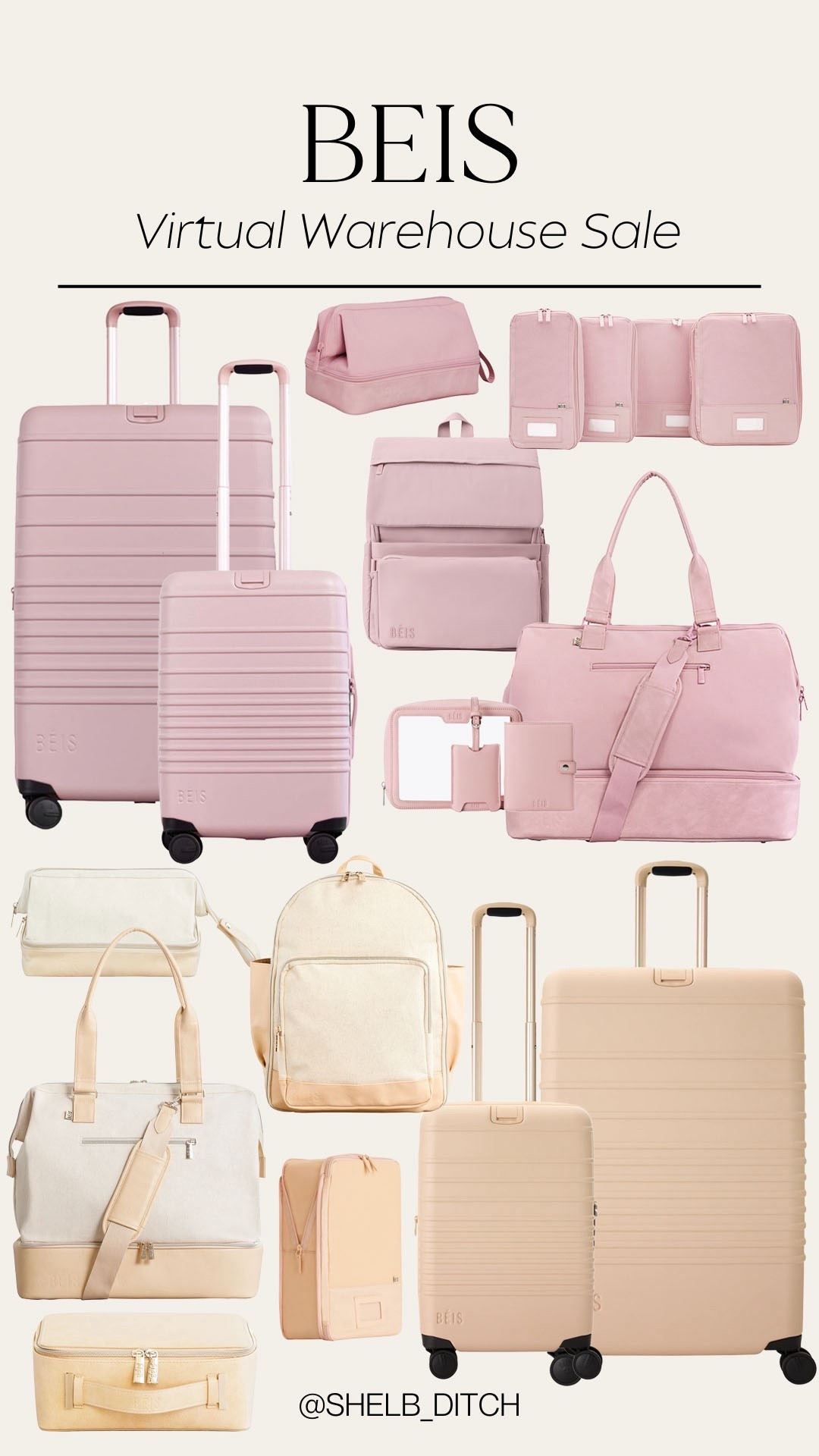 BEIS virtual warehouse sale. Beis sale. Beis luggage. Spring break luggage  

#LTKSeasonal #LTKSaleAlert #LTKTravel