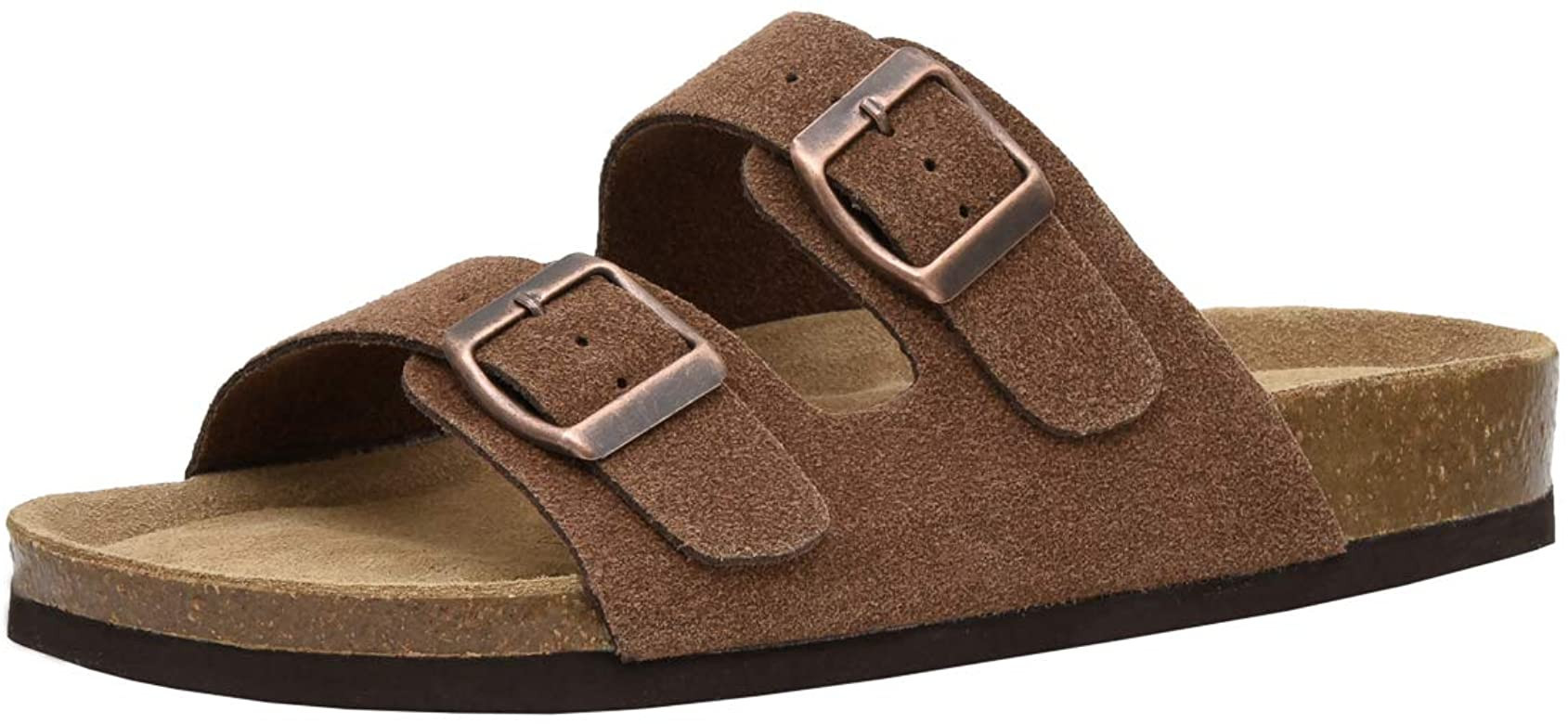 CUSHIONAIRE Women's Lane Cork Footbed Sandal with +Comfort | Amazon (US)