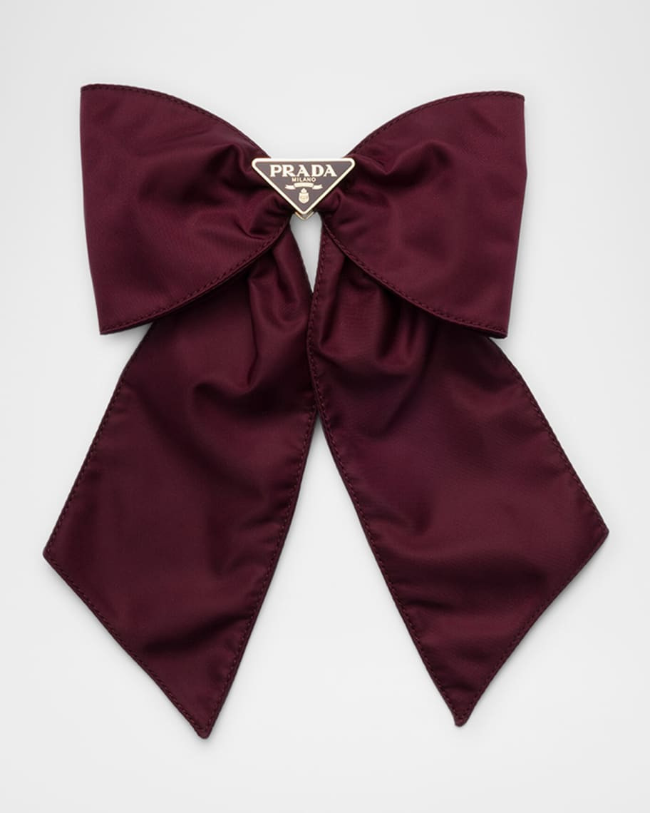 Triangle Re-Nylon Hair Bow | Neiman Marcus