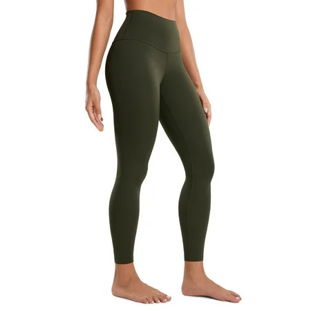 CRZ YOGA Women's Butterluxe Leggings 25 Inches High Waisted Soft Comfort Yoga Pants Workout Leggings | Walmart (US)