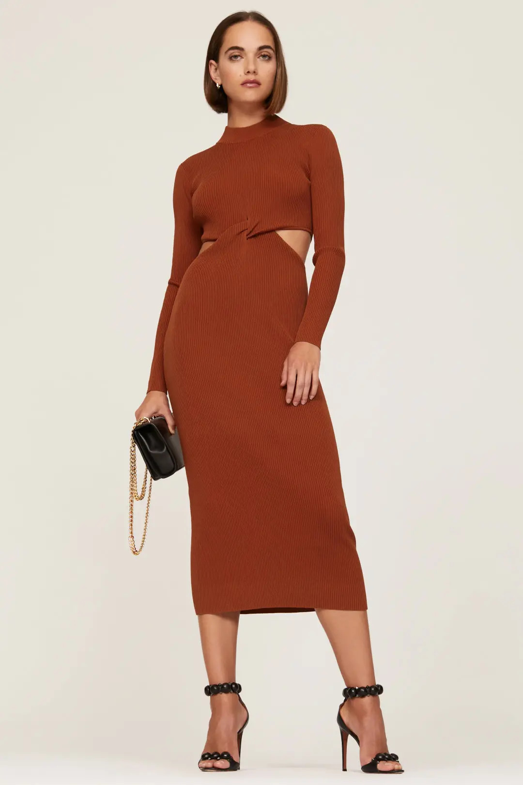 Cut Out Knit Dress | Rent the Runway
