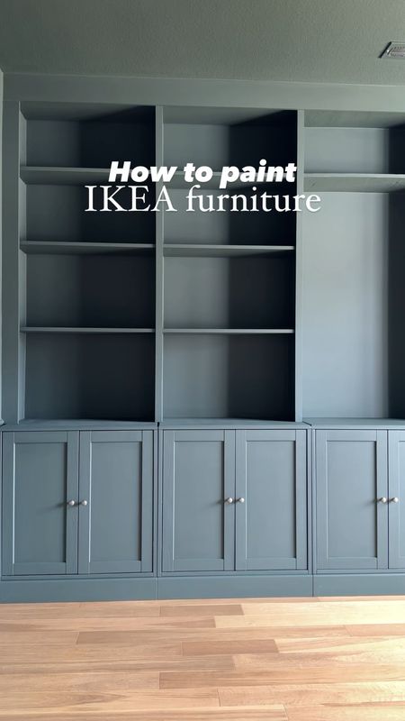 How to paint IKEA furniture so it lasts! 

We used IKEA Billy bookcases (particle board) and Havsta cabinets (solid wood) for our built-ins. 

How it’s done:

-Lightly sand the furniture and wipe clean. I used a 240 grit sanding block and wiped dust with a microfiber cloth. 

-Prepare the surface for paint by applying a durable, water-based paint primer and allow it to dry for at least 48 hours. 

-Use a cabinetry paint roller to apply your interior latex paint. The paint color we used on our built-ins 1905 Green by Magnolia Home. 

This last step is optional, but if you really want to avoid the possibility of paint chipping on high traffic furniture then here’s what you should do…
-Use a thick brush to apply a water-based polyurethane in a clear coat finish! 

Linking materials below!

#LTKhome