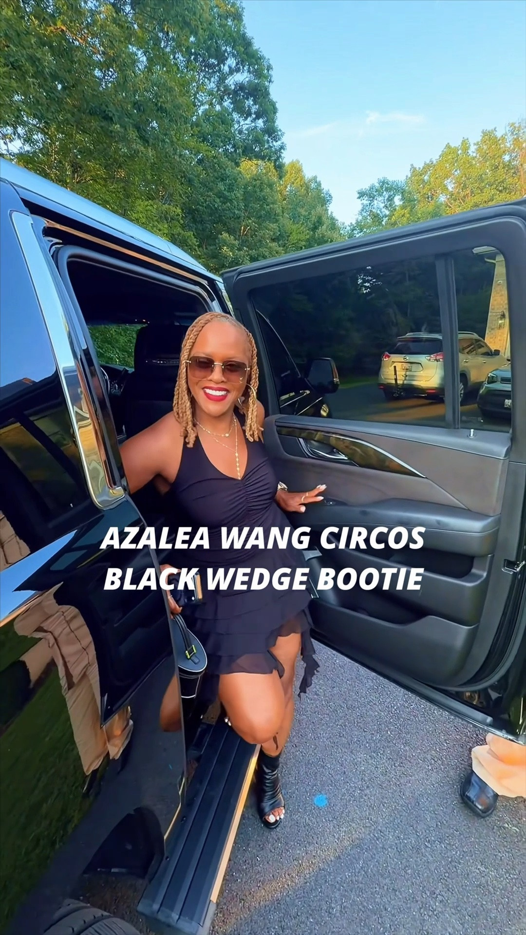 Black Wedge Booties that are comfy and stylish!  Perfect to wear with your little black dress

#LTKvlog #LTKdayinmylife #LTKstorytime