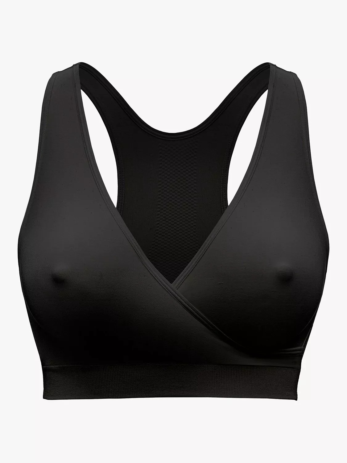 Medela Keep Cool Sleep Maternity & Nursing Bra, Black | John Lewis (UK)
