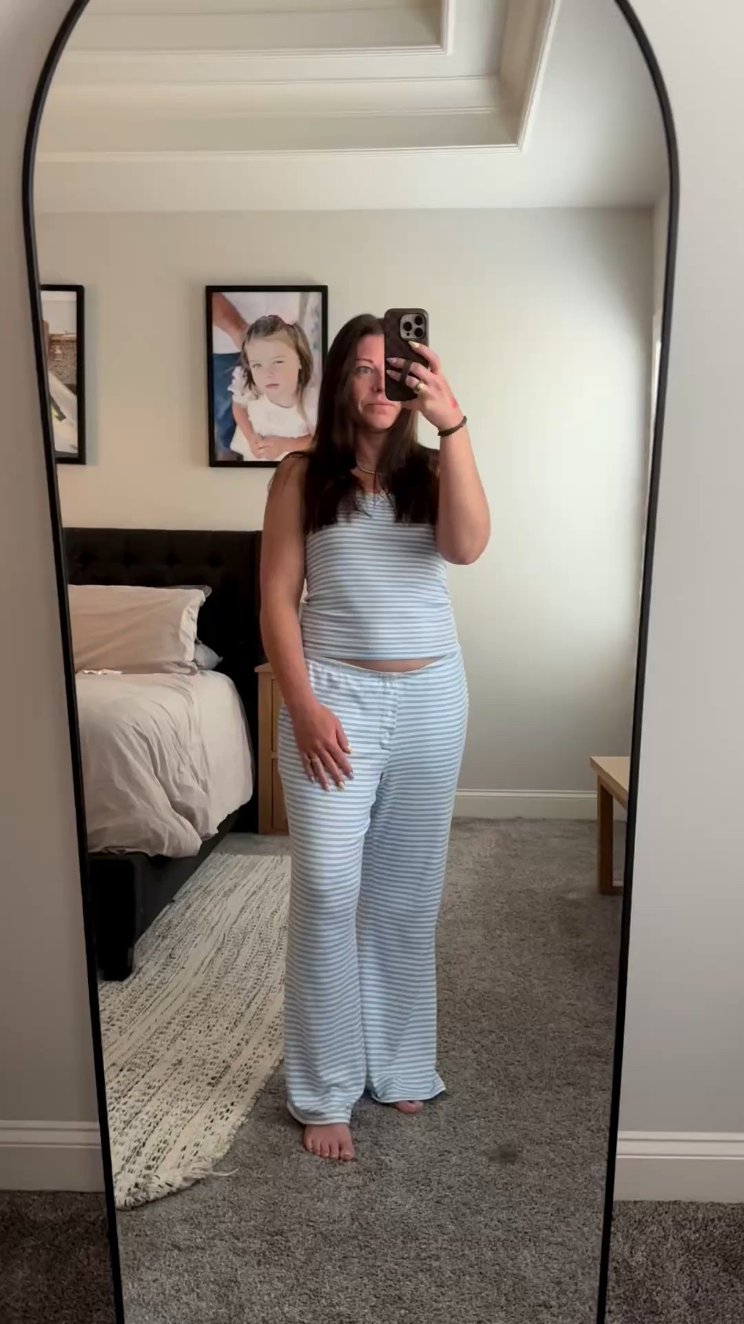 My favorite @American Eagle Outfitters pajamas. They are so good I got them in both colors  

Wearing a medium  

#LTKSaleAlert #LTKmorningroutine #LTKootd