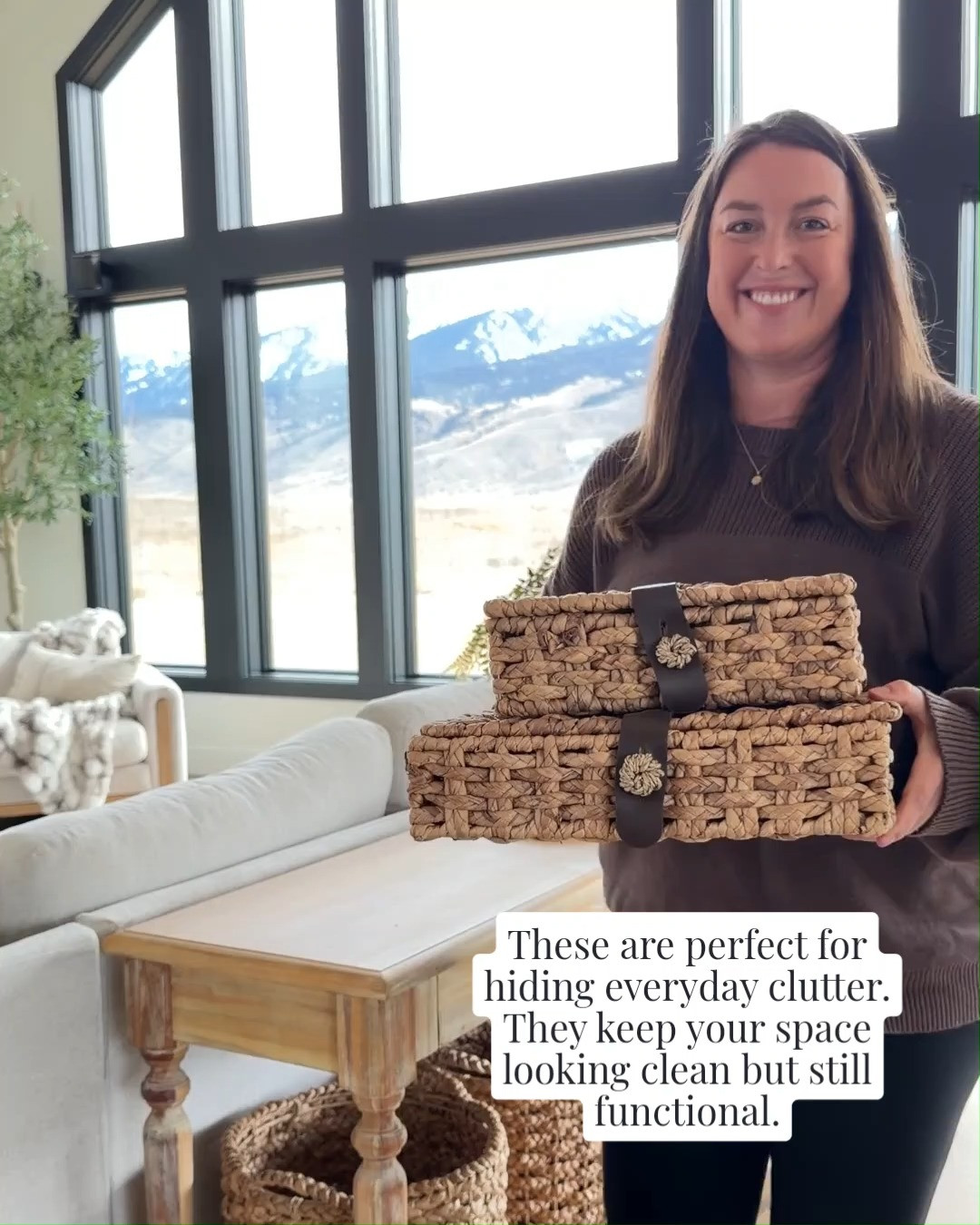 Stacking rattan boxes are one of those pieces that make a space feel both styled and functional. They add warmth and texture while giving you a place to hide the things you don’t want out.

Storage that actually looks good is always a win. 

 #LTKmomlife #LTKvlog #LTKHome