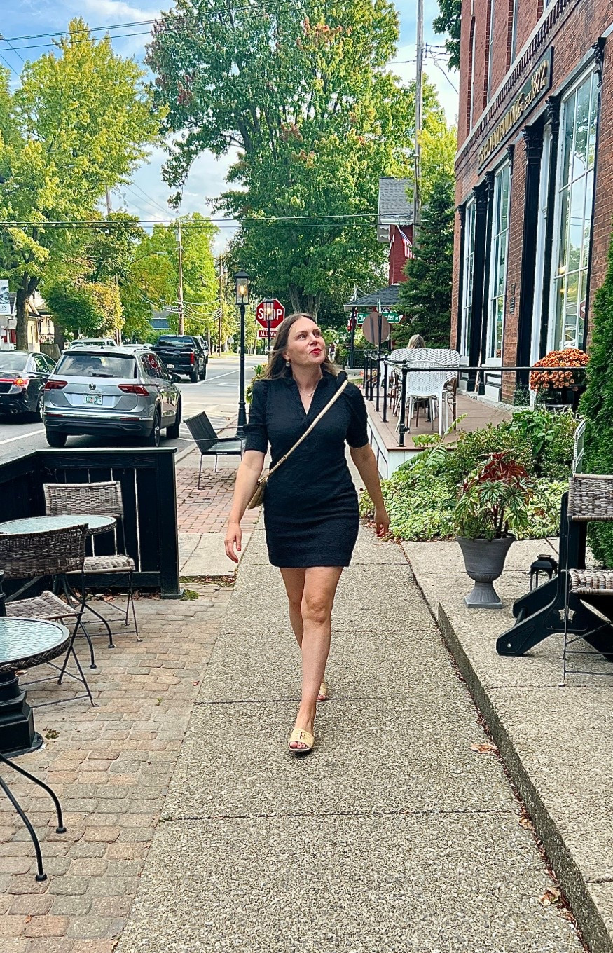 From work to happy hour this dress is IT! Love this sophisticated black dress in the prettiest jacquard fabric with subtle puff sleeves. Very flattering and TTS. Wearing a small.
.
#celebratesavvy
#fashionover40
#daytonight
#afterworklooks

￼

#LTKFallSale #LTKOver40 #LTKWorkwear