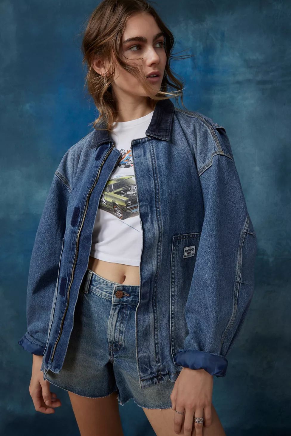 BDG Dex Zip-Up Denim Jacket | Urban Outfitters (US and RoW)