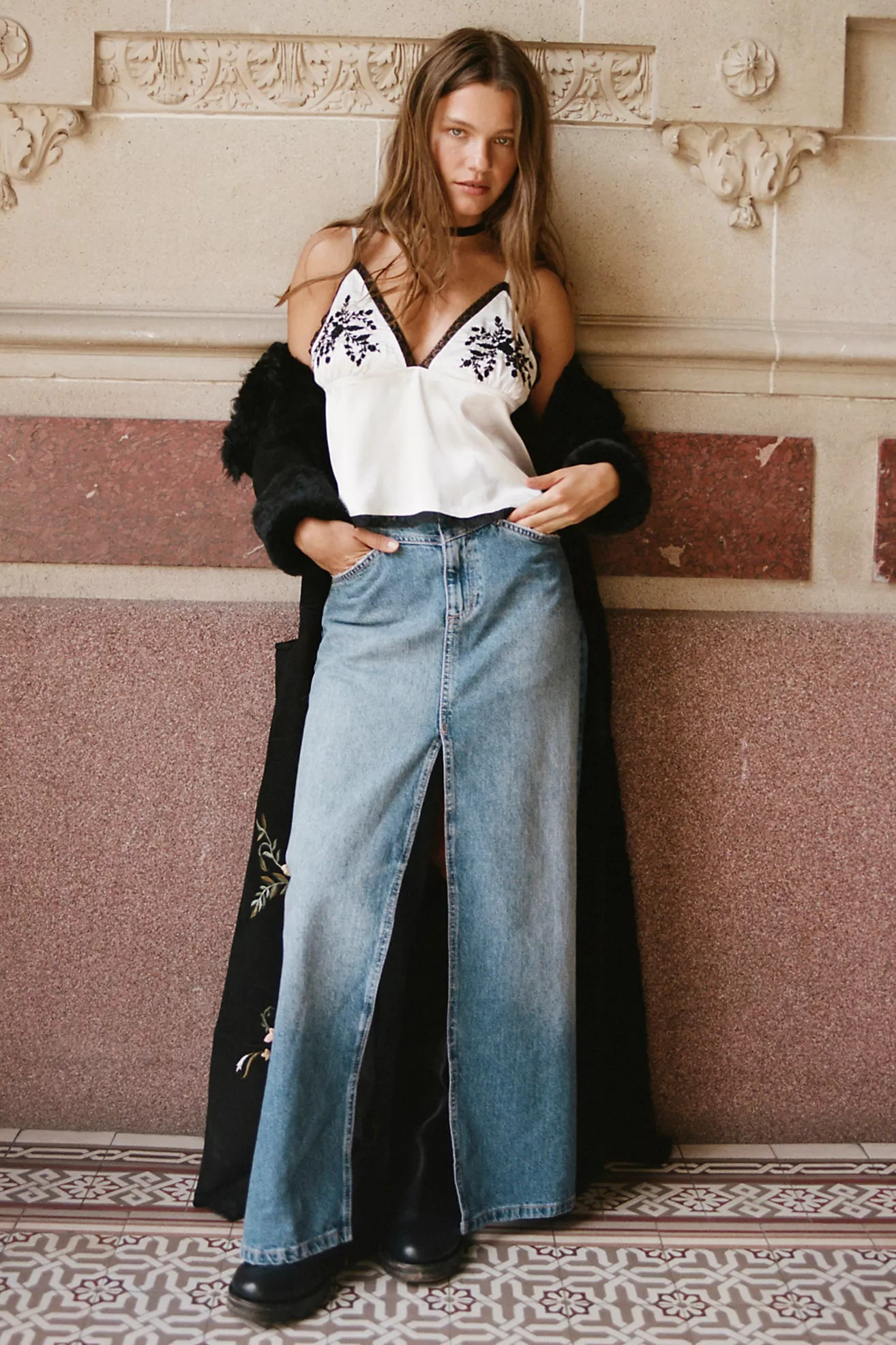 We The Free Come As You Are Denim Maxi Skirt | Free People (Global - UK&FR Excluded)