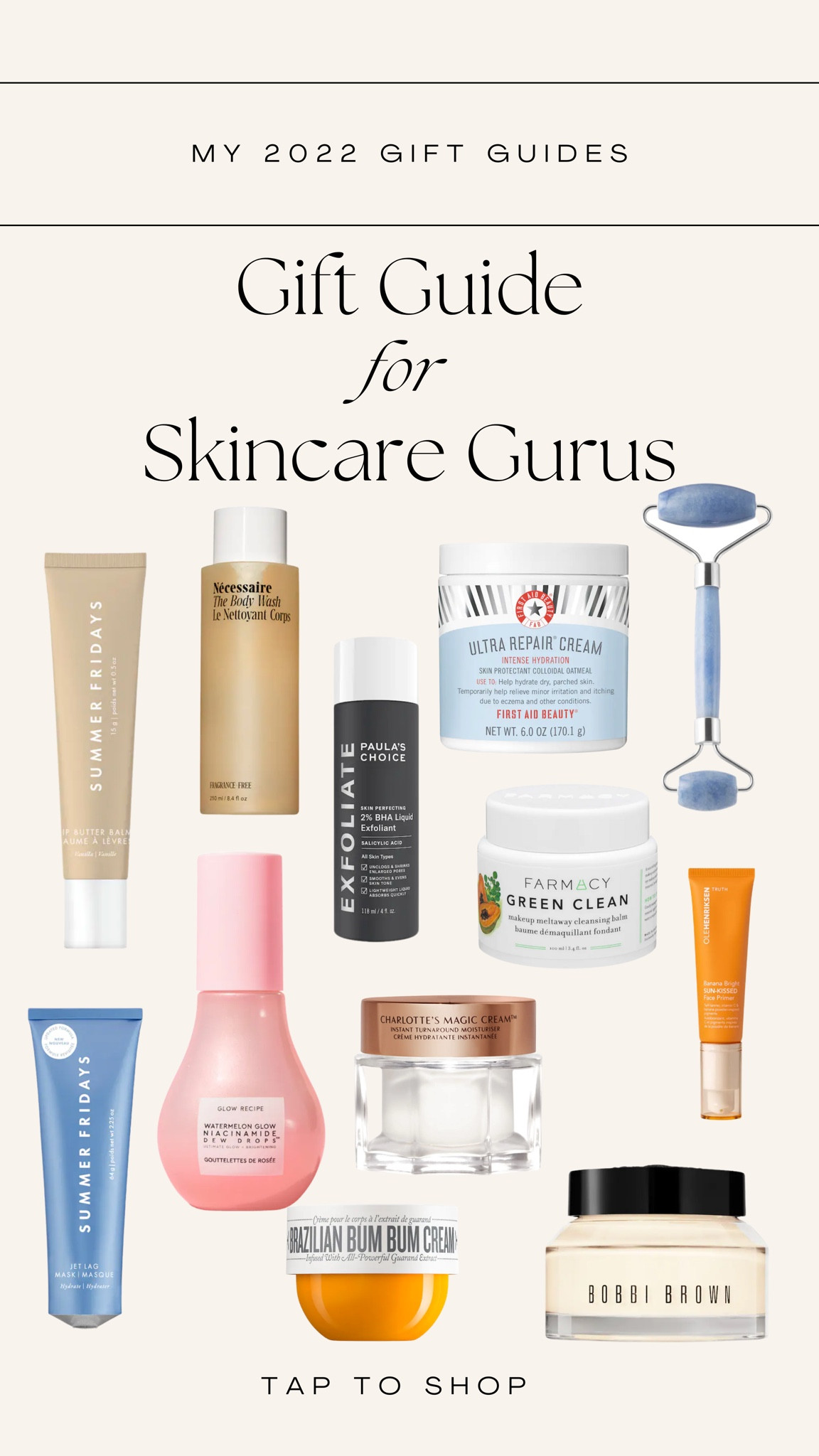 A gift guide for the skincare gurus 

#LTKHoliday #LTKSeasonal #LTKbeauty