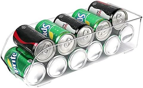 Greenco Soda Can Organizer for Refrigerator | Clear BPA Free, Dishwasher Safe | Organize Cans in ... | Amazon (US)