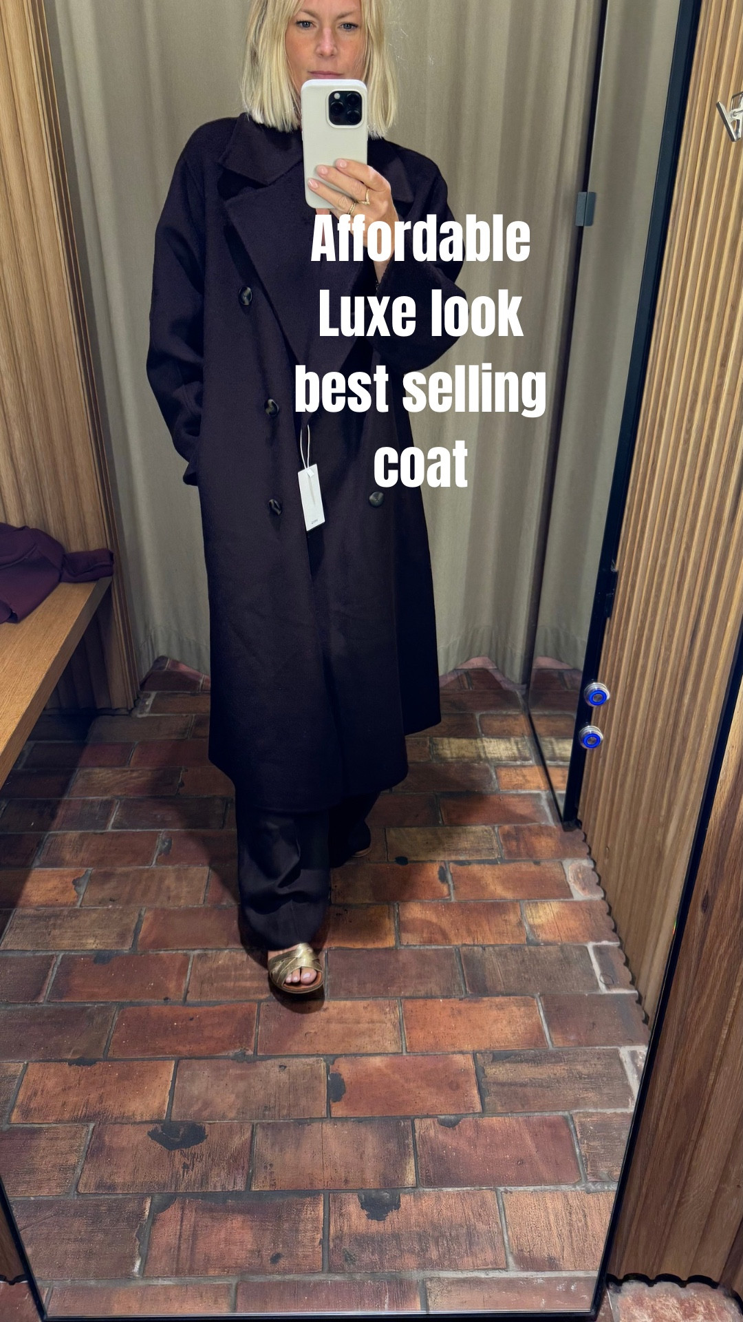 Don’t hate me for showing coats in August but they’re starting to hit the shops and I don’t want you to miss out on the best ones!! So if you’re after a winter coat then definitely consider this one!! 

This is a best seller and it’s back. It’s Max Mara vibes at a fraction of the cost - luxe look, chic and sophisticated and in several colours including black. 

I really rate Mango’s coats for quality at this price point and buy this style amount others for my clients. But I would size down so you aren’t swamped. It’s generously sized and there is a balance between looking contemporary and drowned! My clients also size down in this style. 

Wearing xs here but would buy XXS which is only available online  

#LTKstyletip #LTKuk #LTKautumn