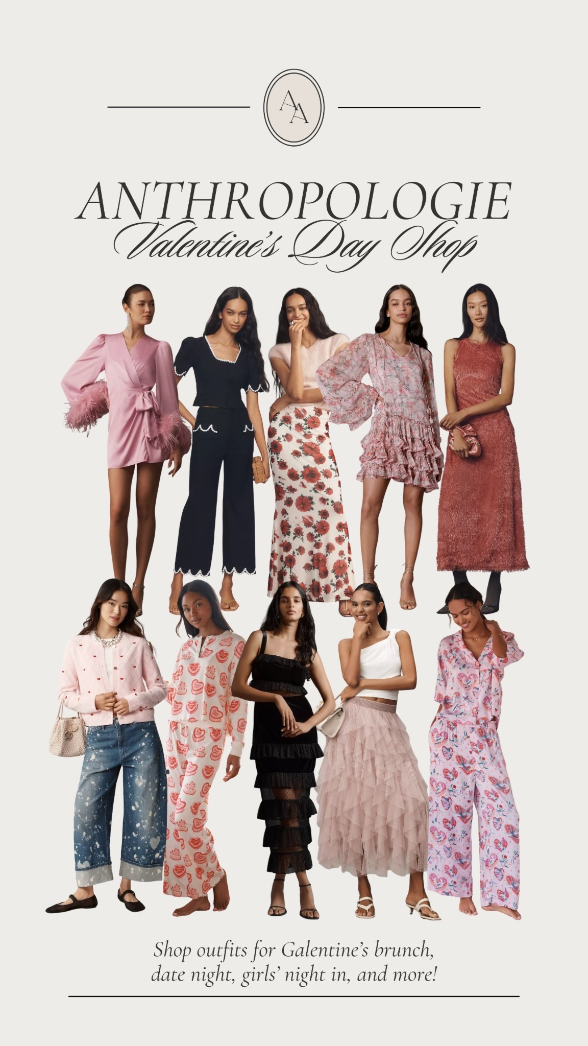 Valentine’s Day outfit ideas for date night, cozy night in, Galentine’s brunch, etc! 

#LTKootd #LTKSeasonal #LTKValentine