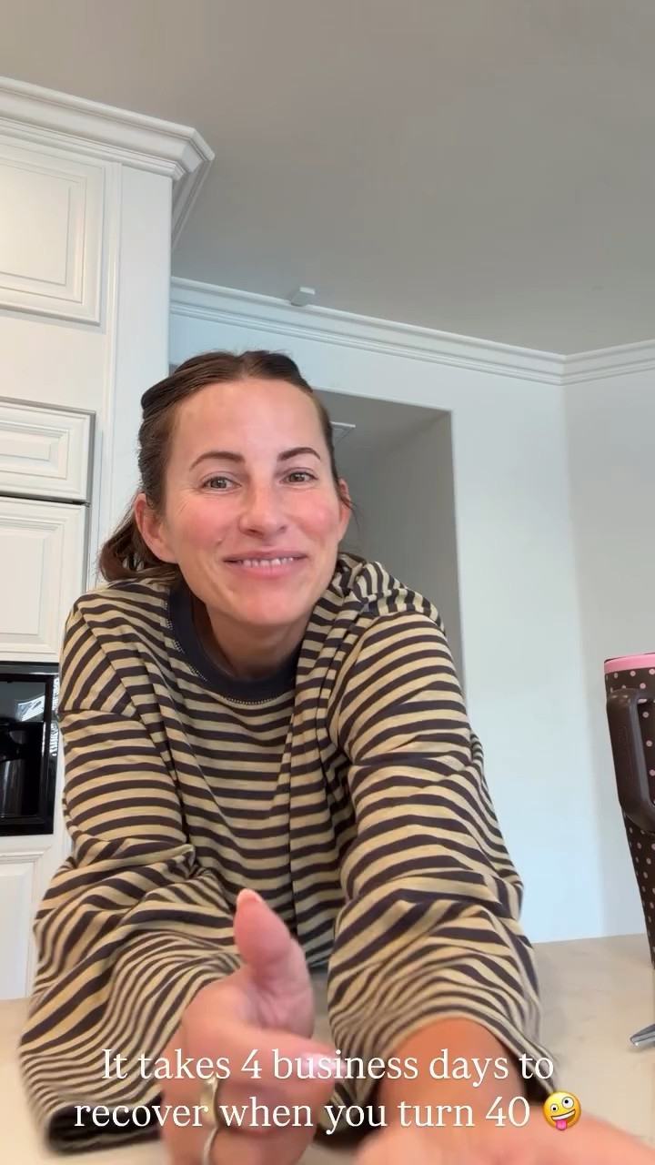 It takes 4 business days to recover when you turn 40 🤪