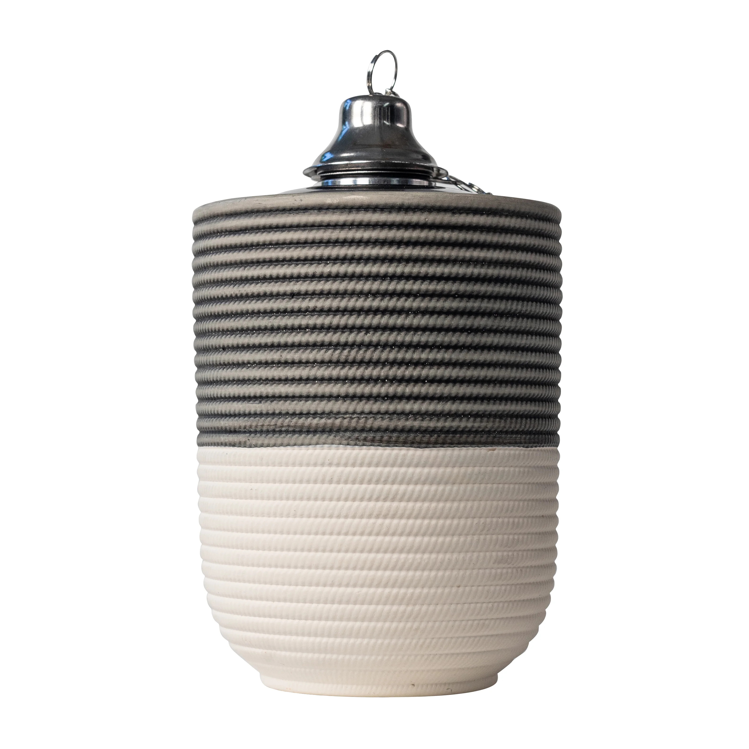 Better Homes & Gardens Two-Tone Tabletop Torch, White & Gray | Walmart (US)