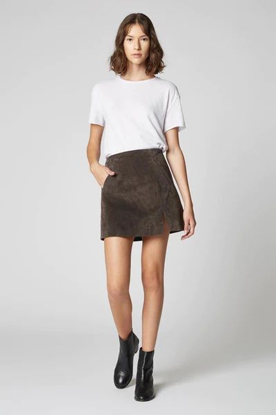 French Grey Skirt | BlankNYC