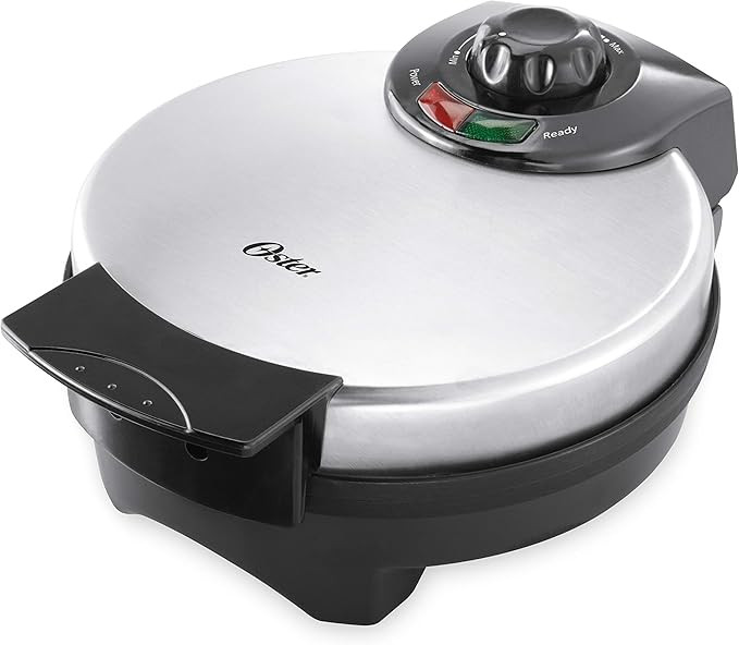 Oster Belgian Waffle Maker, Stainless Steel (CKSTWF2000) 10 Inch | Amazon (US)