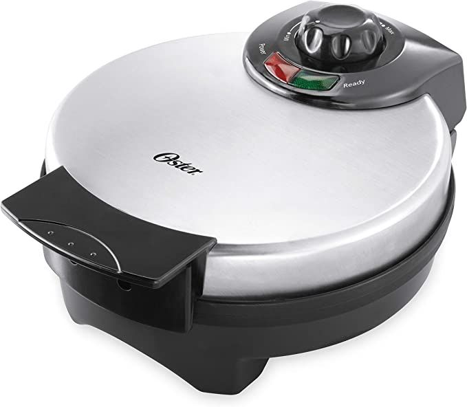Amazon.com: Oster Belgian Waffle Maker with Adjustable Temperature Control, Non-Stick Plates and ... | Amazon (US)
