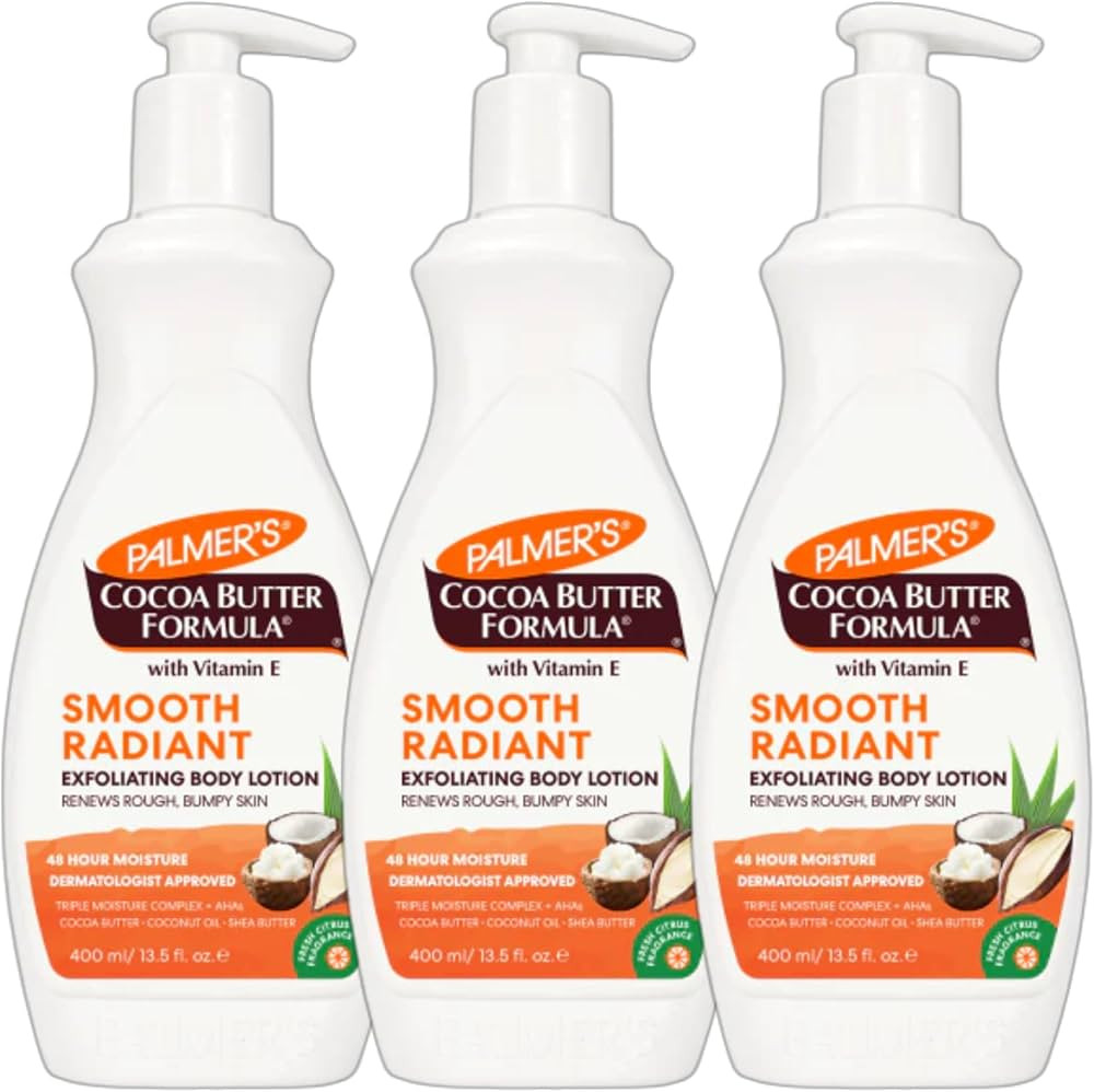 Palmer's Cocoa Butter Formula Body Lotion 400ml | Smooth Radiant Skin | Exfoliates & Renews Rough... | Amazon (UK)