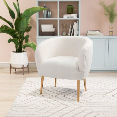 Zuo Modern Bucket Chair Beige | Walmart (US)