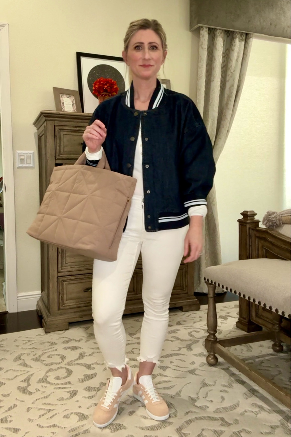 Love how versatile this tote is super roomy and great quality. Only $30 - great steal! 

#LTKSeasonal #LTKFindsUnder50 #LTKItBag