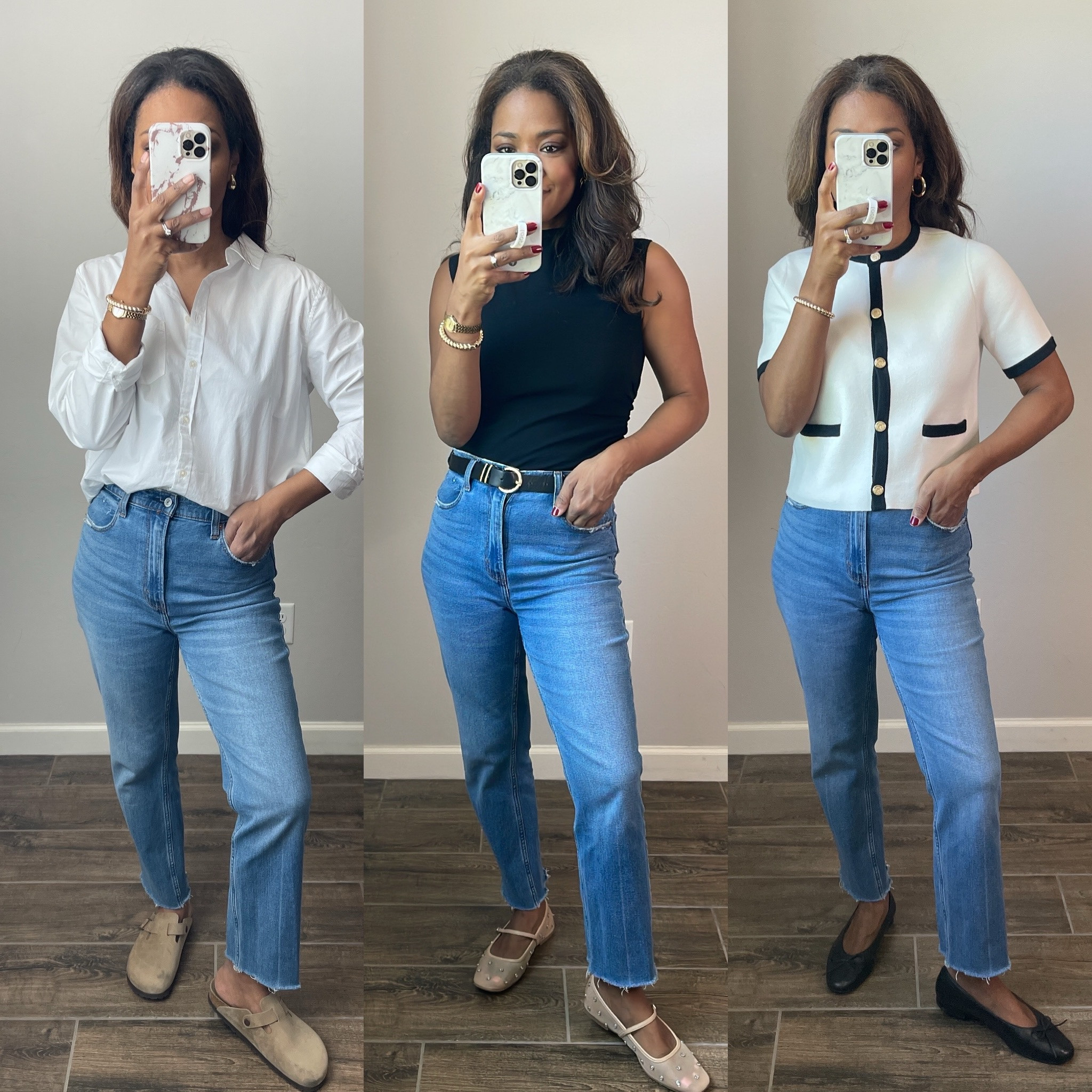 Abercrombie jeans sale! I wear a size 26 regular. I cut a raw hem at the bottom 

#LTKFindsUnder50 #LTKFindsUnder100 #LTKSaleAlert