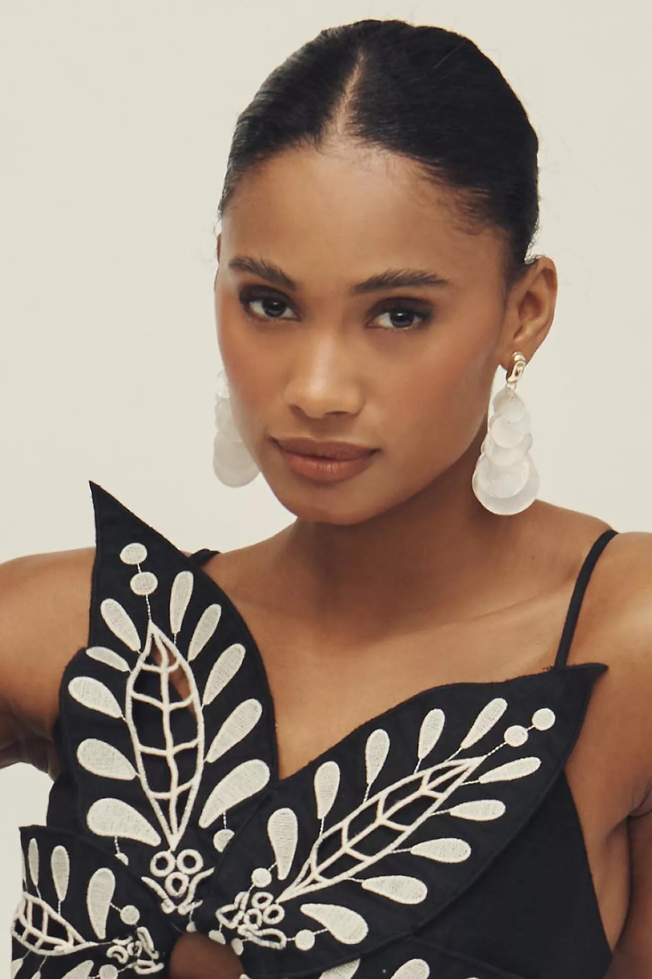 Shell Disc Drop Earrings | Anthropologie (US)