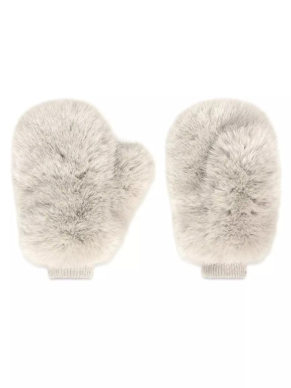 Cynthia Rowley Faux Fur Oversized Mittens | Saks Fifth Avenue