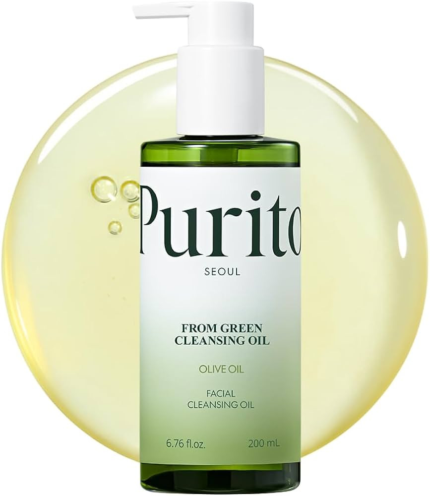 PURITO From Green Cleansing Oil, Fragrance-Free Makeup Remover for Face & Eyes, Gentle Vegan Oil ... | Amazon (US)