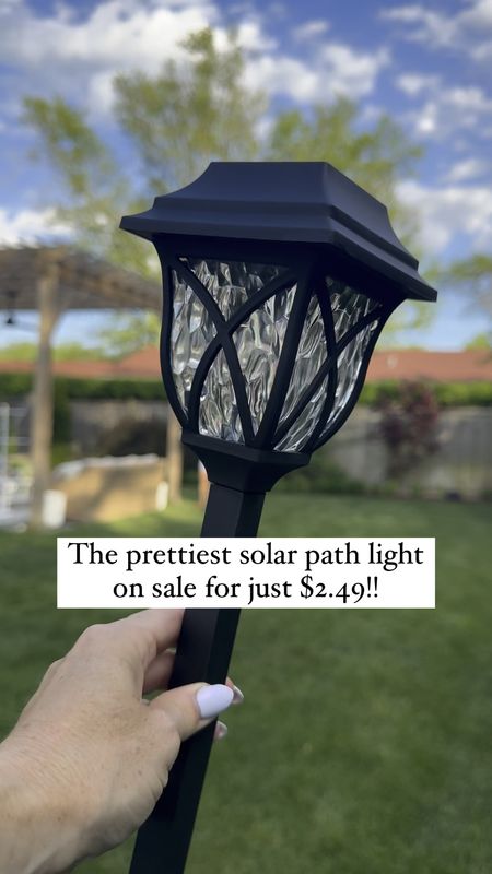Memorial Day Doorbusters are here!! #ad Sharing a couple summer must buys from @loweshomeimprovement not to miss! These solar lights are the perfect way to add some pretty ambience to our yard this summer. 🤩

Now is the best time to shop for your yard and patio and score some awesome deals at Lowe’s! #LowesPartner 

#LTKSaleAlert #LTKHome #LTKSeasonal