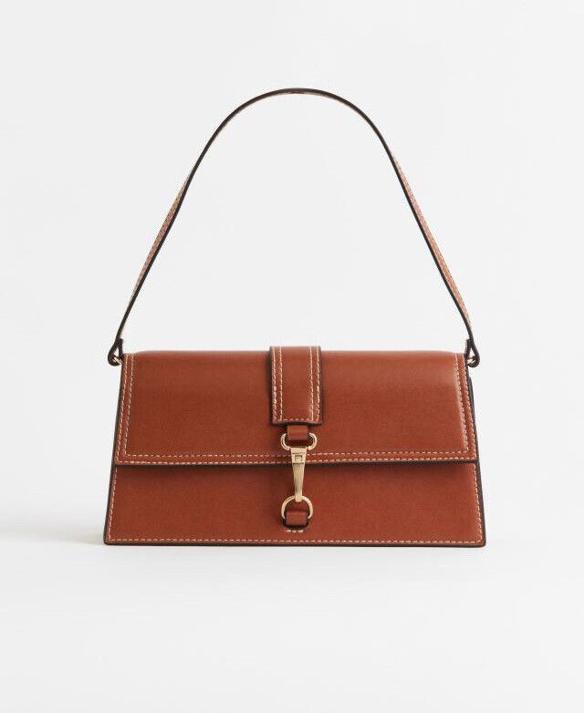 H&M WOMAN SS23 SHOULDER HAND BAG TAN  DESIGNER Y2k NEW | eBay UK