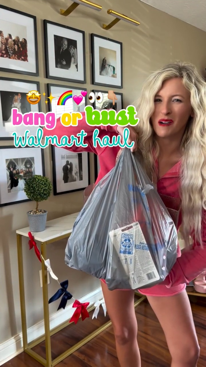 Bang or bust Walmart haul! 🤩✨ Say 607 to shop! 🛒🦋💕

The cart was empty for approximately 12 seconds. 😜 This Walmart haul is a BANGER! 👀👉🏼 These pajamas are giving summer cozy with the cutest prints, buttery-soft fabrics, and prices that make it way too easy to add another pair to the cart. 🤩🌈✨ 

Not to mention all the colorful summer fashion and jelly tote bag! 🩷❤️💚🩵💙💜💛🧡 

#walmartfinds #walmartfashion #walmartstyle #afforɗablefashion #walmarthaul 

walmart pajamas, cozy pajamas, women’s sleepwear, cute pajama sets, walmart clothing finds, affordable fashion, comfy loungewear, colorful fashion, walmart style, walmart fashion