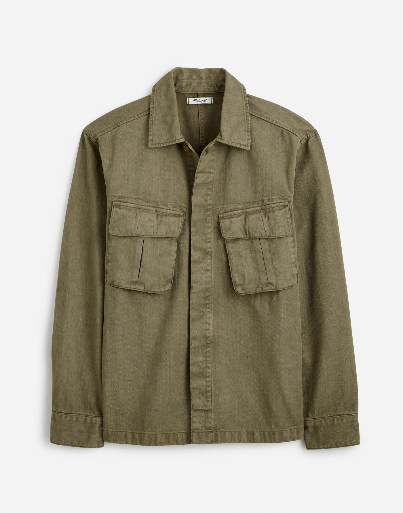 Utility Jacket in Garment-Dyed Cotton Twill | Madewell | Madewell