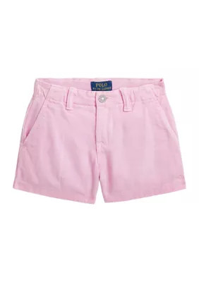 Baby Girls Cotton Chino Shorts | Belk