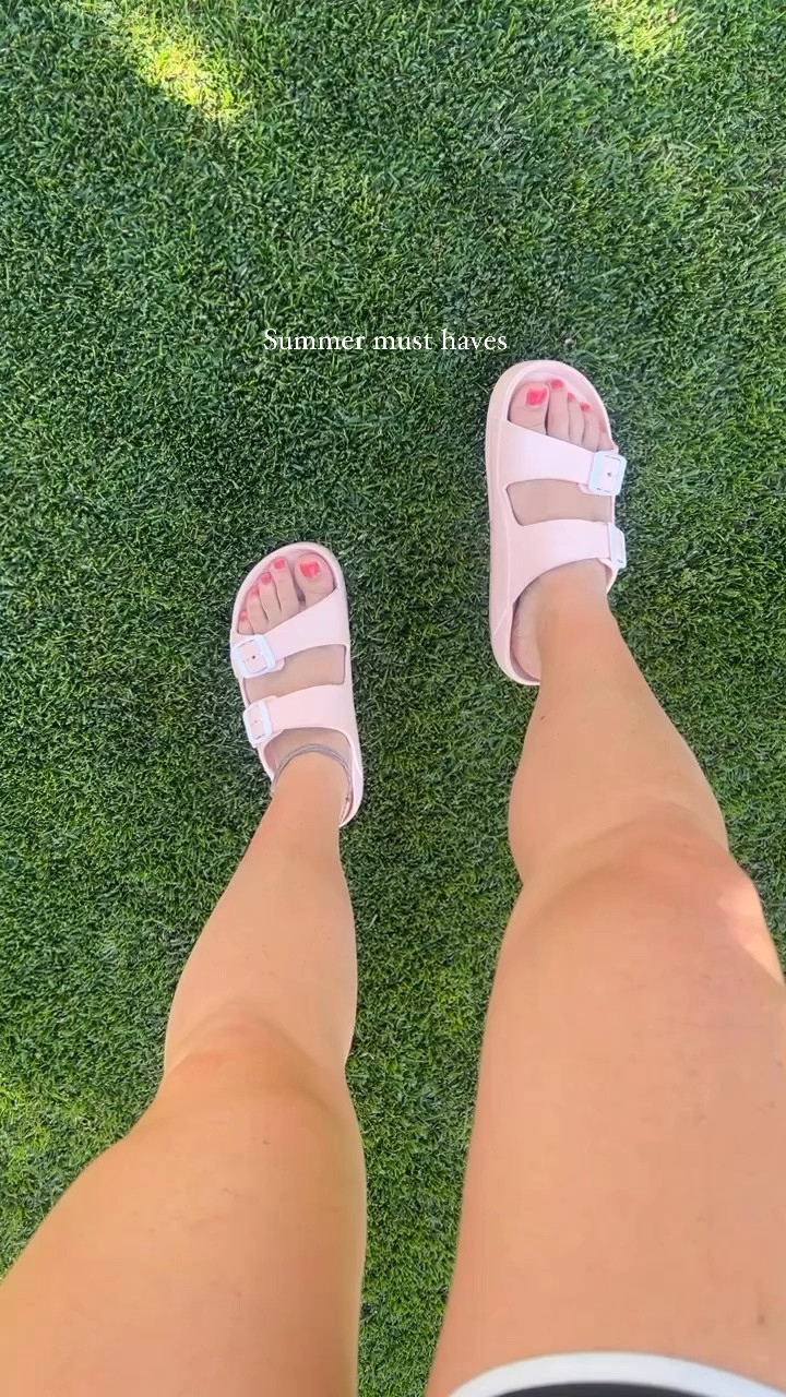 Pink sandals for summer, under $30






Spring break vacation, spring break clothes, vacation outfits, tropical outfits, beach outfits, beach clothes, resort wear 2026, double strap sandals, Birkenstock sandal look for less, pool sandals 

#LTKSwim #LTKootd #LTKSeasonal